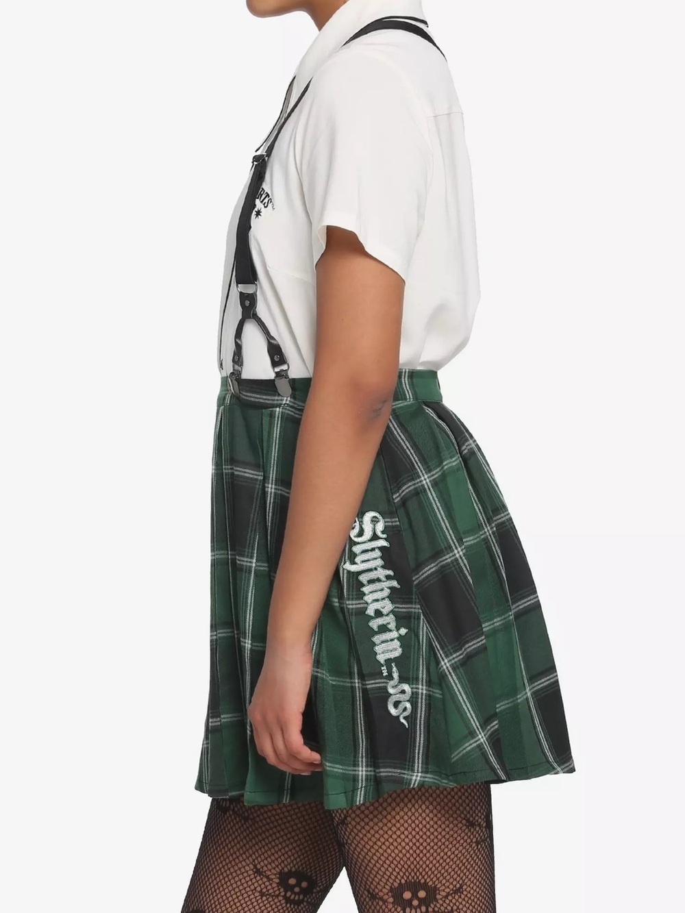 Harry Potter Slytherin Plaid Skirt - Picture 3 of 8